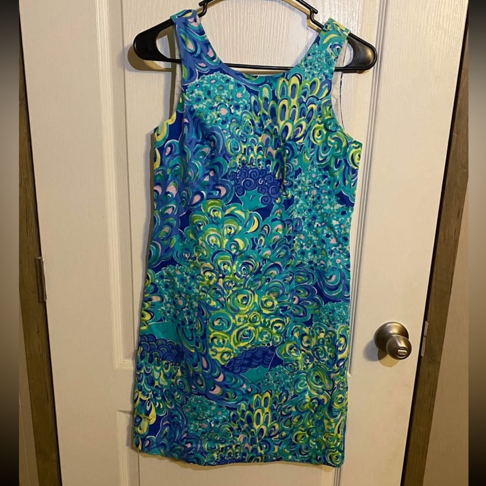 Lilly Pulitzer Blue and Green shift 00